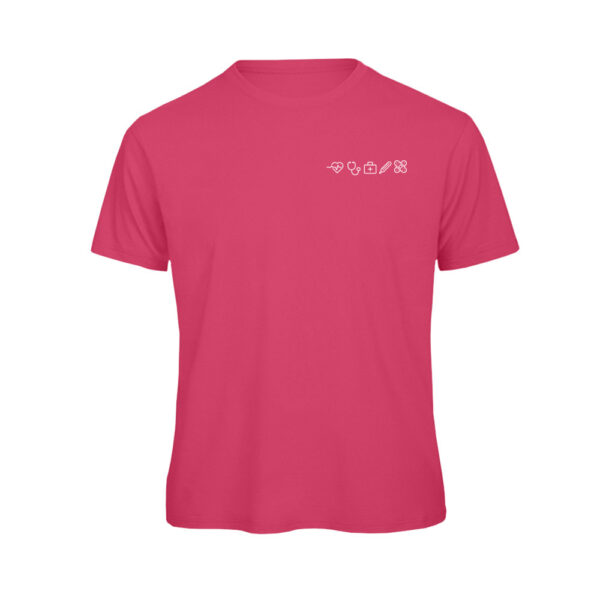 T-Shirt casual Pflegemotiv [M] "Icon"
