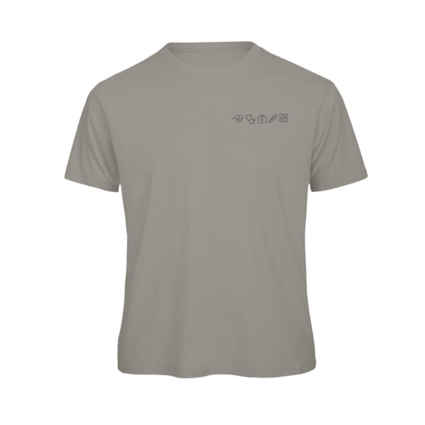 T-Shirt casual Pflegemotiv [M] "Icon"