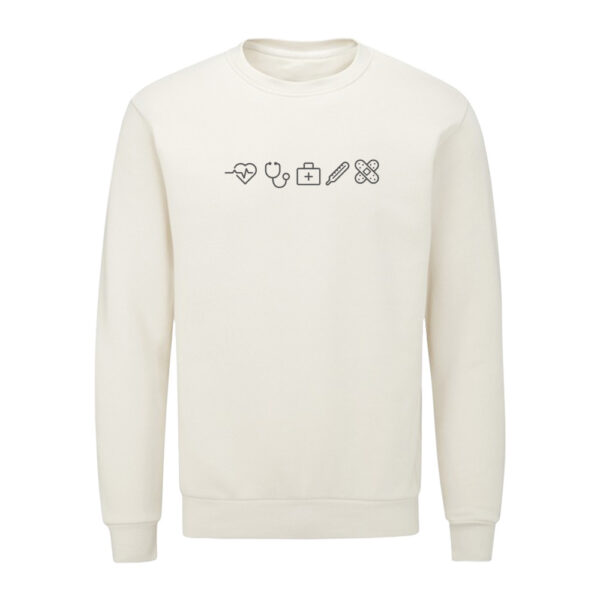 Sweatshirt Pflegemotiv [U] "Icon"
