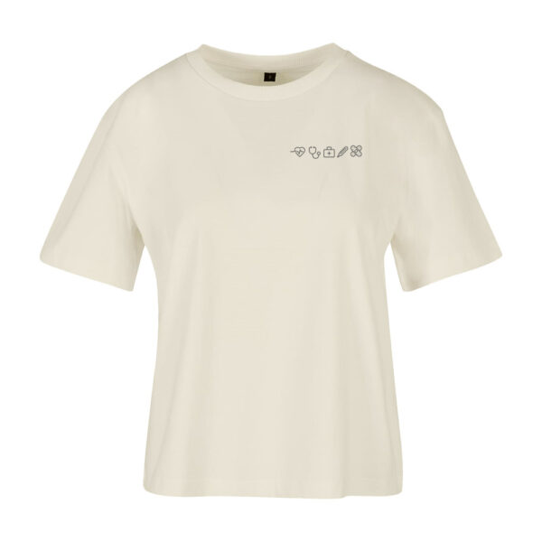 T-Shirt casual Pflegemotiv [W] "Icon"