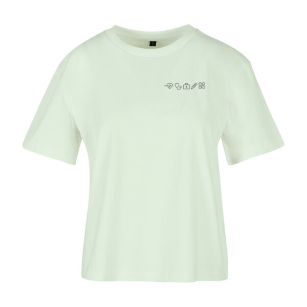 T-Shirt casual Pflegemotiv [W] "Icon"