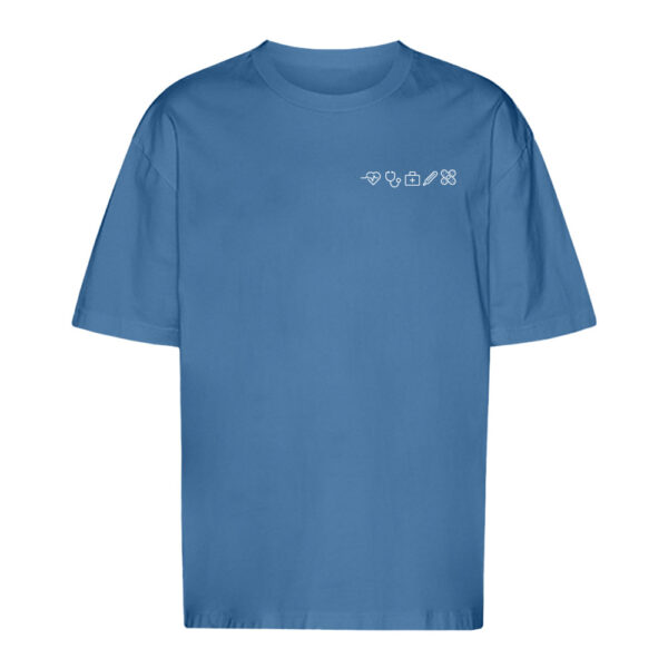 T-Shirt oversized Pflegemotiv [U] "Icon"