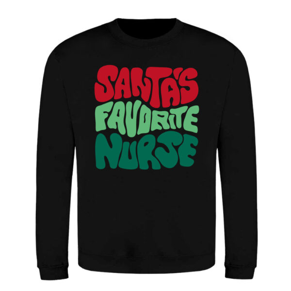 🎄 Weihnachtssweater [U] "Favorite Nurse"