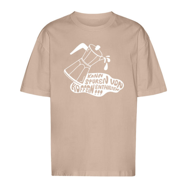 T-Shirt oversized [U] "Koffein"