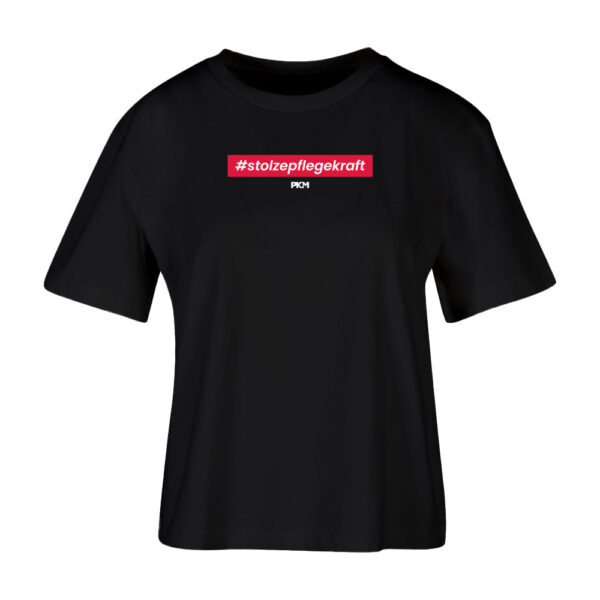 T-Shirt casual [W] #stolzepflegekraft