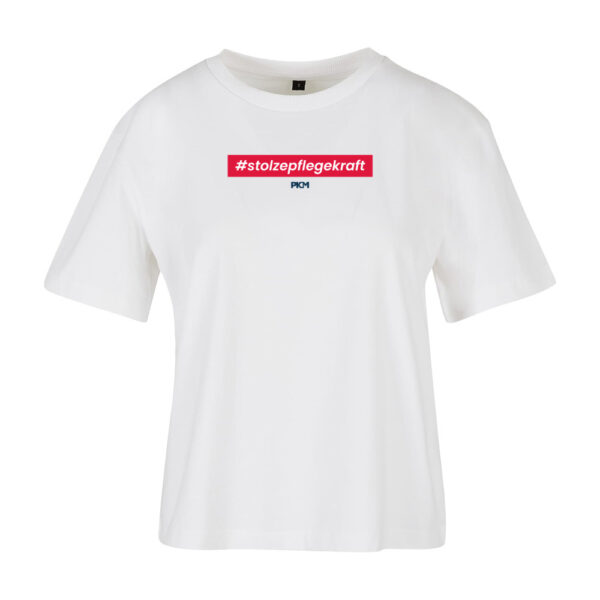 T-Shirt casual [W] #stolzepflegekraft