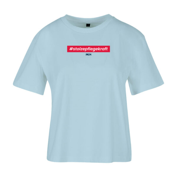 T-Shirt casual [W] #stolzepflegekraft