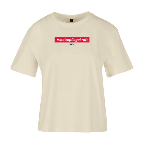T-Shirt casual [W] #stolzepflegekraft