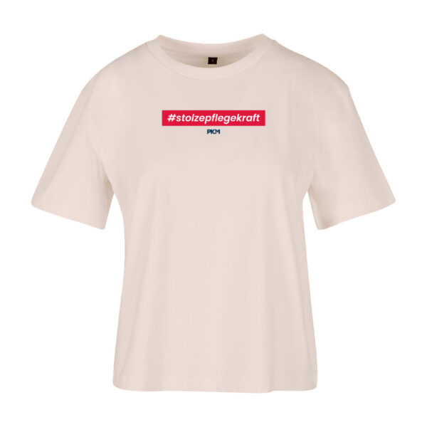T-Shirt casual [W] #stolzepflegekraft