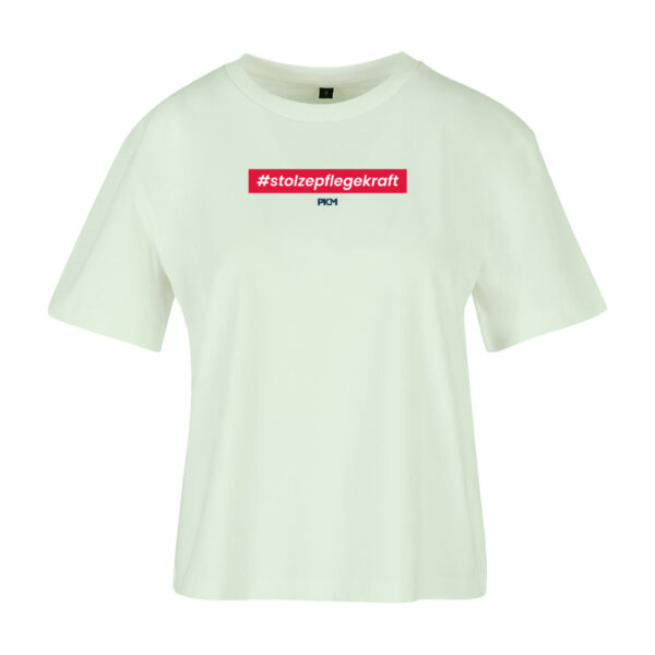 T-Shirt casual [W] #stolzepflegekraft