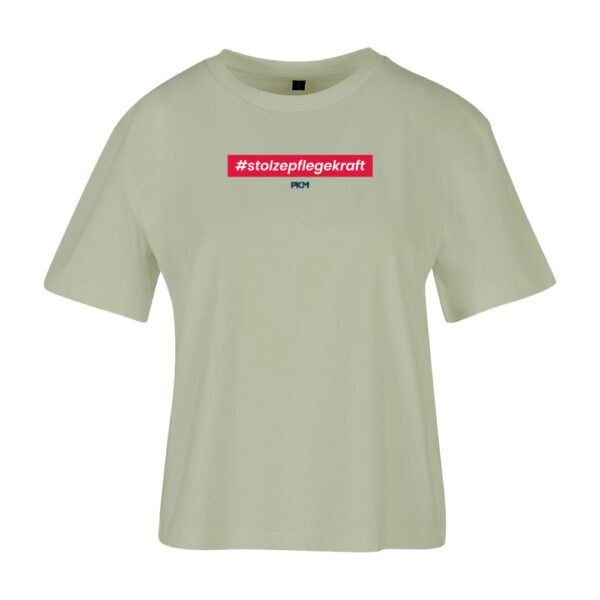 T-Shirt casual [W] #stolzepflegekraft