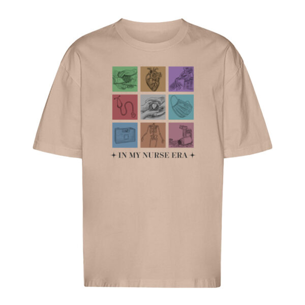 T-Shirt oversized [U] "In my nurse era"